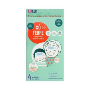 Xô Febre Alivio Da Febre Criança Compressa LikLuc - Oferta na Shopee