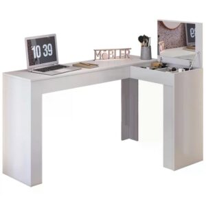Escrivaninha Penteadeira De Canto 3003029 MBL - Oferta na Shopee