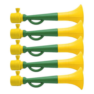 Kit 5 Corneta Buzina Vuvuzela 30cm Copa Do Mundo Brasil - Oferta na Shopee