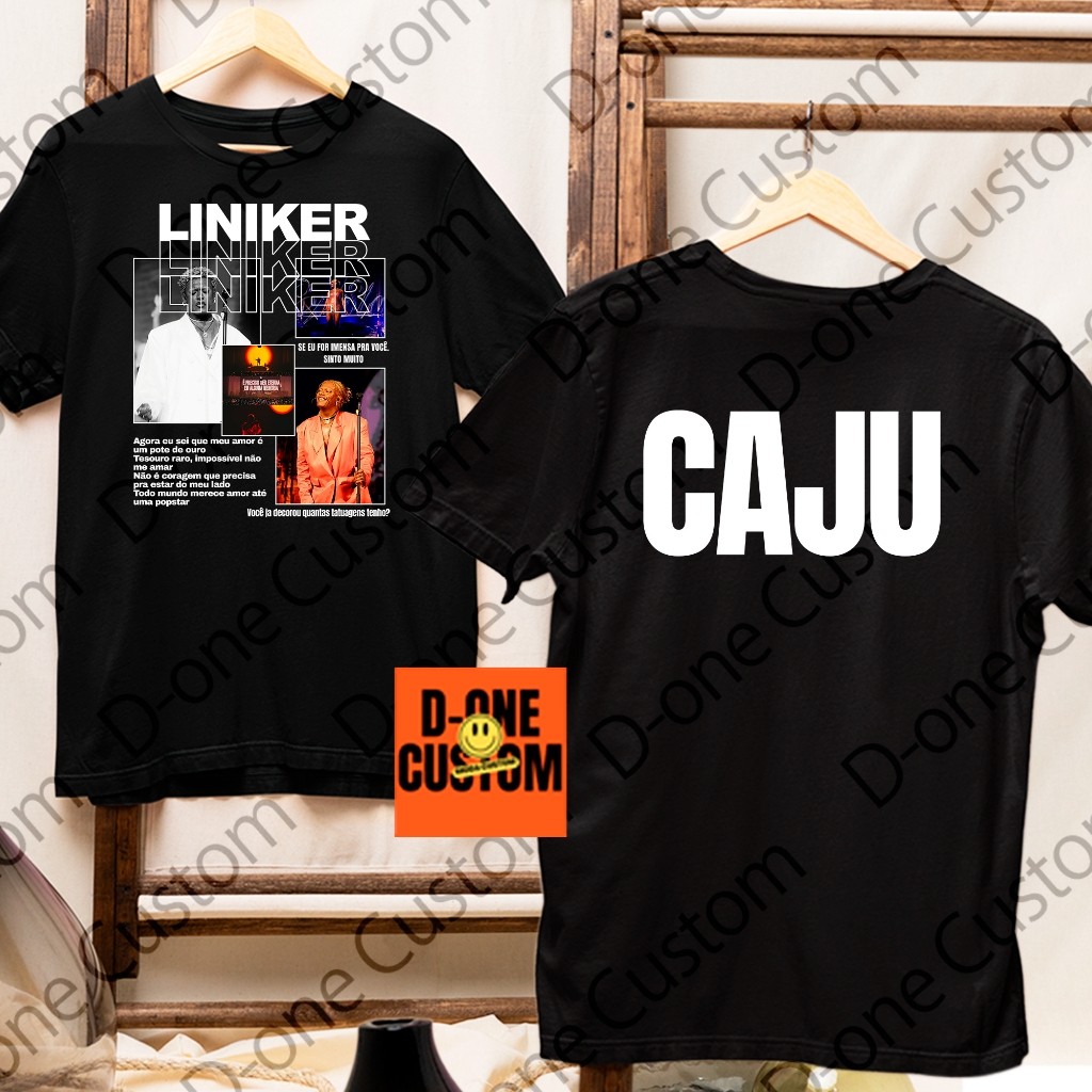 Camisa Camiseta Liniker Album Novo Caju Cantora MPB Tour Todo Mundo Merece Amor Show Homenagem Camisa Camiseta Liniker Album Novo Caju Cantora MPB Tour Todo Mundo Merece Amor Show Homenagem - Oferta na Shopee