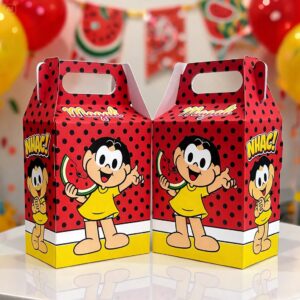 Até 50un Caixinha Magali - Festa Decoração e Aniversário ( Maletinha ) - Oferta na Shopee