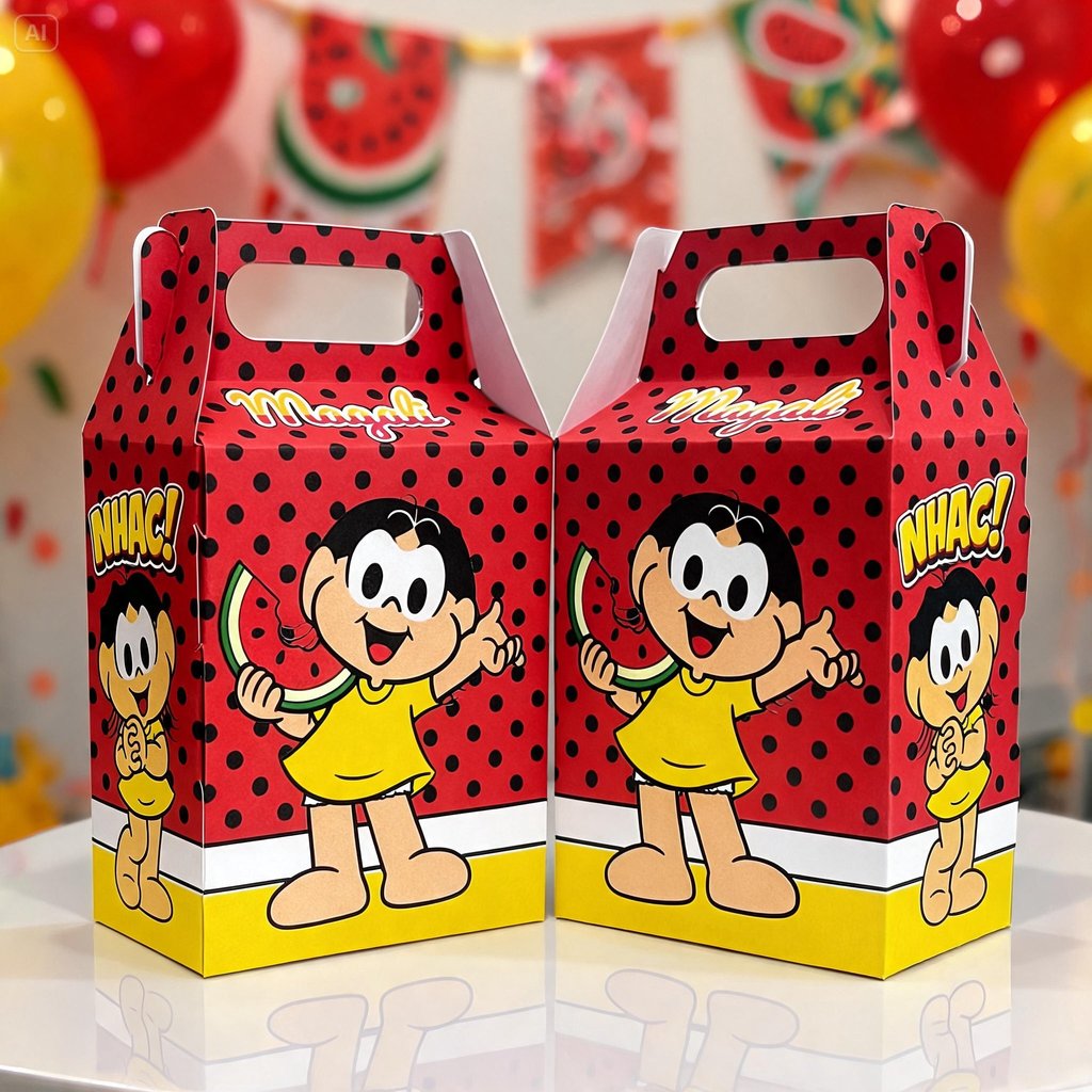 Até 50un Caixinha Magali - Festa Decoração e Aniversário ( Maletinha ) Até 50un Caixinha Magali - Festa Decoração e Aniversário ( Maletinha ) - Oferta na Shopee