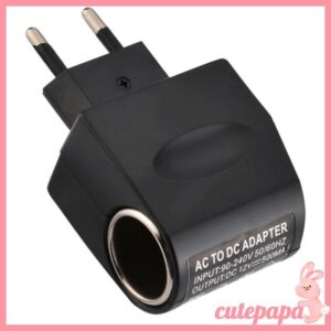 cutepa Conversor Energia Para Isqueiro Automático AC 220V Adaptador 12V Tomada - Oferta na Shopee