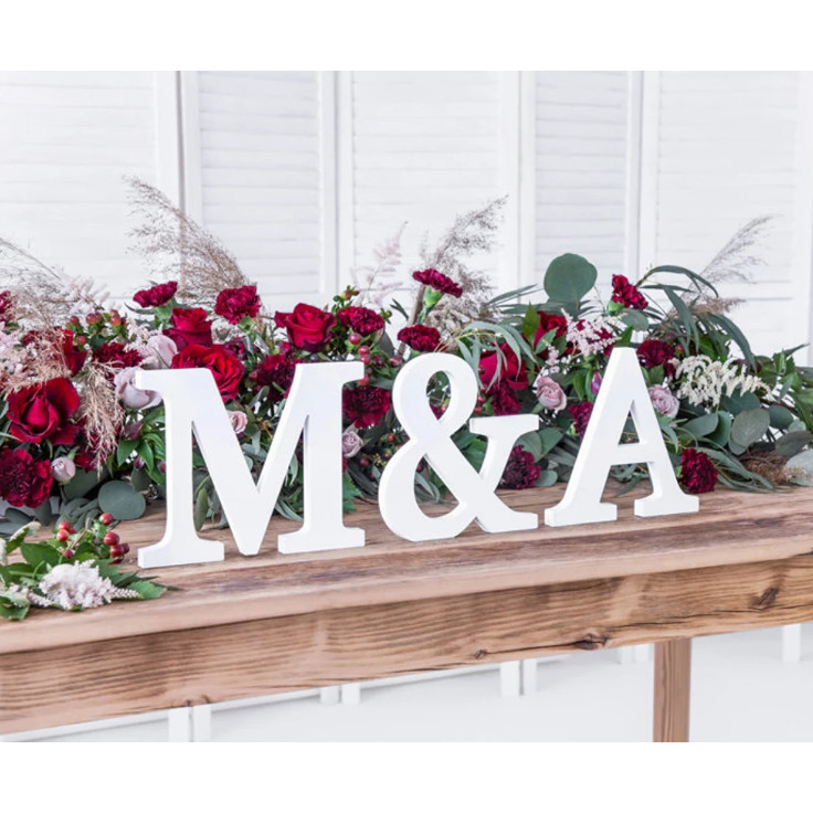 Decoração para festa casamento casa Iniciais Personalizadas com letras Decoração para festa casamento casa Iniciais Personalizadas com letras - Oferta na Shopee