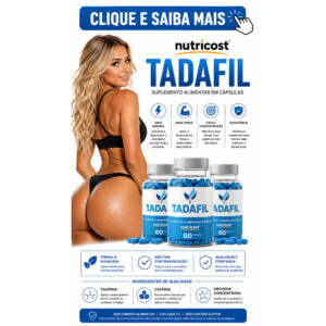 1 Tadafil 60 cápsulas Suplemento para Homens Tadafil Original - Oferta na Shopee