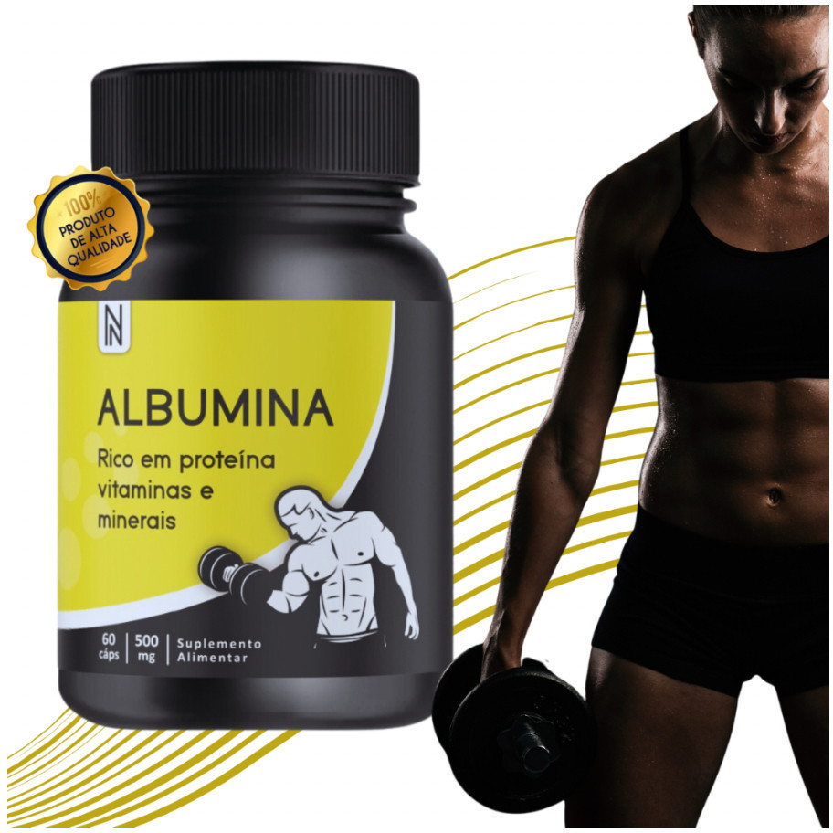Albumina Muscular NATURALY 60cáps ORIGINAL Albumina Muscular NATURALY 60cáps ORIGINAL