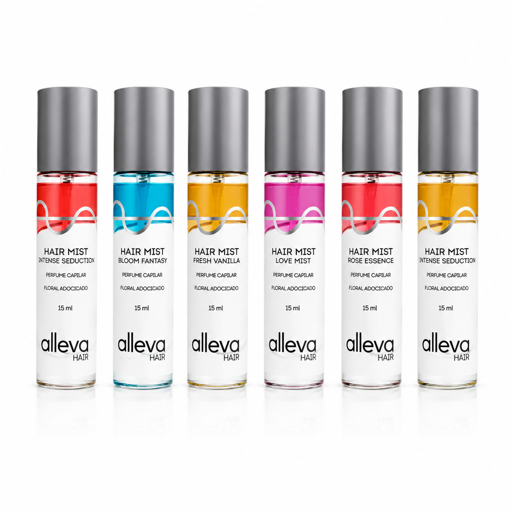 Perfume Capilar Alleva 15ml Diversas Fragrancias Perfume Capilar Alleva 15ml Diversas Fragrancias - Oferta na Shopee