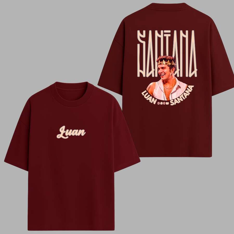 Camiseta Estampada Feminina Luan Santana fãs Luanetes 100% Algodão Camiseta Estampada Feminina Luan Santana fãs Luanetes 100% Algodão - Oferta na Shopee