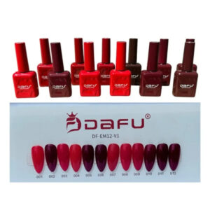 Esmalte em Gel Coleção Tons de Cereja 10ml - Dafu - Oferta na Shopee