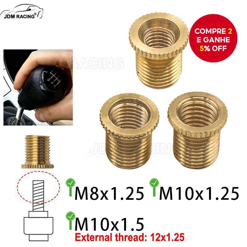 Adaptador Universal De Botão De Mudança Automática Com Rosca M8X1.25 , M10X1.25 , M10X1.5 Para De Marcha Adaptador Universal De Botão De Mudança Automática Com Rosca M8X1.25 , M10X1.25 , M10X1.5 Para De Marcha