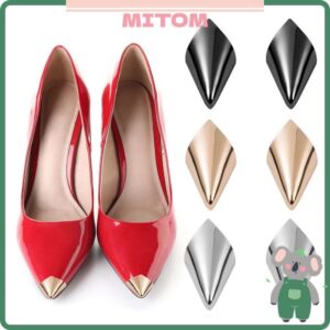 MITOM 1 Par Protetor Pontiagudo Sapato Metal Tampa Ponta Salto Alto Reparo Antidesgaste Anti-chute Decoração - Oferta na Shopee