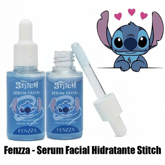 Sérum Facial Disney Stitch by Fenzza 30ml – Niacinamida Hidratação e Controle de Oleosidade Sérum Facial Disney Stitch by Fenzza 30ml – Niacinamida Hidratação e Controle de Oleosidade