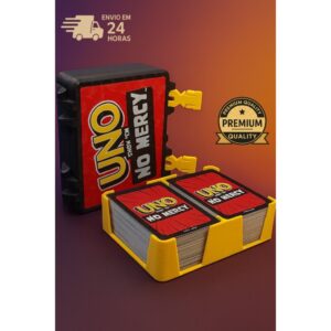 Caixa Protetora UNO No Mercy | Organizador para Cartas Original - Oferta na Shopee