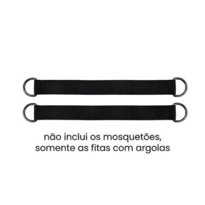 Alça Extensora para Pilates e Balanço | Correia Alongadora Reforçada com Argola - Oferta na Shopee