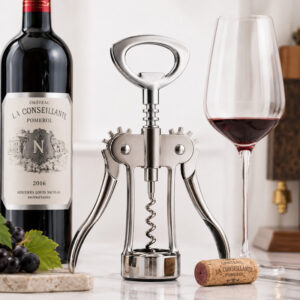 Saca Rolhas Profissional Abridor de Vinho Borboleta em Metal Resistente Fácil de Usar - Oferta na Shopee