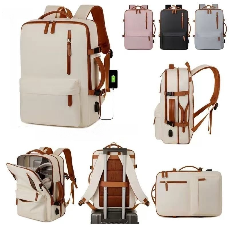 Mochila Empresarial Bolsa De Viagem Grande -Tomada De Cabo USB Antifurto Para Laptop Mochila Empresarial Bolsa De Viagem Grande -Tomada De Cabo USB Antifurto Para Laptop - Oferta na Shopee