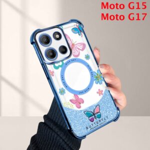 Capa Para Motorola Moto G15 G17 Capinha Anti Choque Case Transparente 0838 FS - Oferta na Shopee