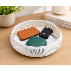 Organizador de Mesa Decorativo Porta Objetos Moderno Luxuoso Bandeja Minimalista Porta Chaves Carteira e Acessórios - Oferta na Shopee