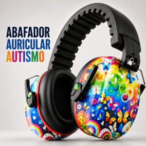 Abafador Auditivo para Autismo Adulto TDAH Confortável Sensorial Colorido - Oferta na Shopee