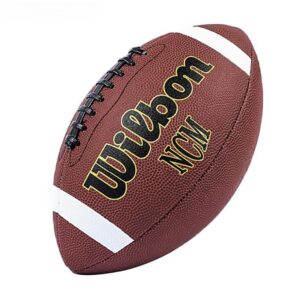 Bola de futebol americano decorativa com padrão de bola de rugby