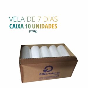 Velas De 7 dias ( votiva ) 100% Parafina Pura com 250gr celofane liso- 10 Unidades branca/coloridas - Oferta na Shopee