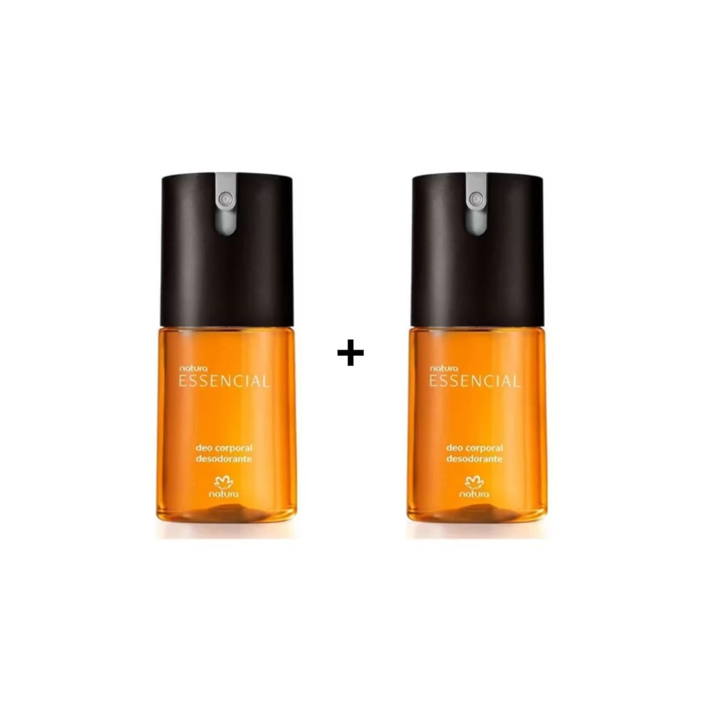 Kit Dois Desodorante Deo Corporal Essencial Tradicional Masculino 100ml Natura Kit Dois Desodorante Deo Corporal Essencial Tradicional Masculino 100ml Natura