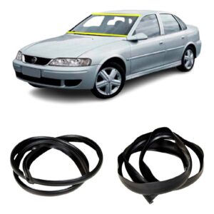 Kit Borracha Superior E Inferior Parabrisa Vectra 97 A 05 - Oferta na Shopee