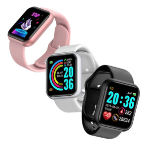 Relógio Inteligente Fitness Bluetooth à Prova D’Água com Monitor Cardíaco Pressão Sono e Notificações - Oferta na Shopee