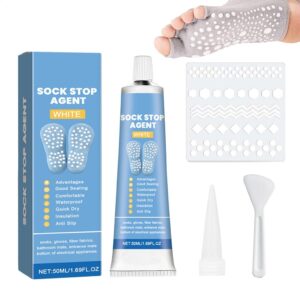 Agente De Parada De Meia Adesivo Antiderrapante 50ml Cola Macia Branca Para Meias Tapetes De Banho E Muito Mais iadbr - Oferta na Shopee