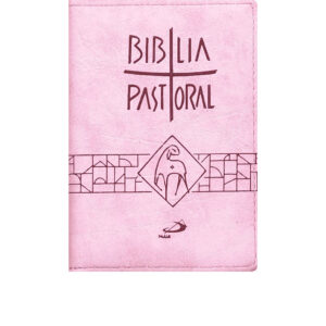 Bíblia Rosa Bolso Editora Pastoral Com Zíper Católica Completa Antigo e Novo Testamento - Oferta na Shopee