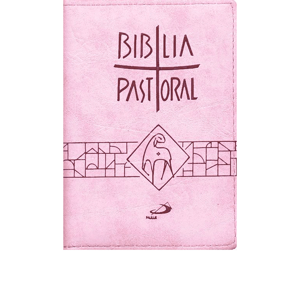 Bíblia Rosa Bolso Editora Pastoral Com Zíper Católica Completa Antigo e Novo Testamento Bíblia Rosa Bolso Editora Pastoral Com Zíper Católica Completa Antigo e Novo Testamento