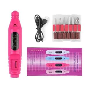 Lixadeira de Unhas Elétrica com Broca e Motor Bivolt para Manicure e Pedicure sem fonte - Oferta na Shopee