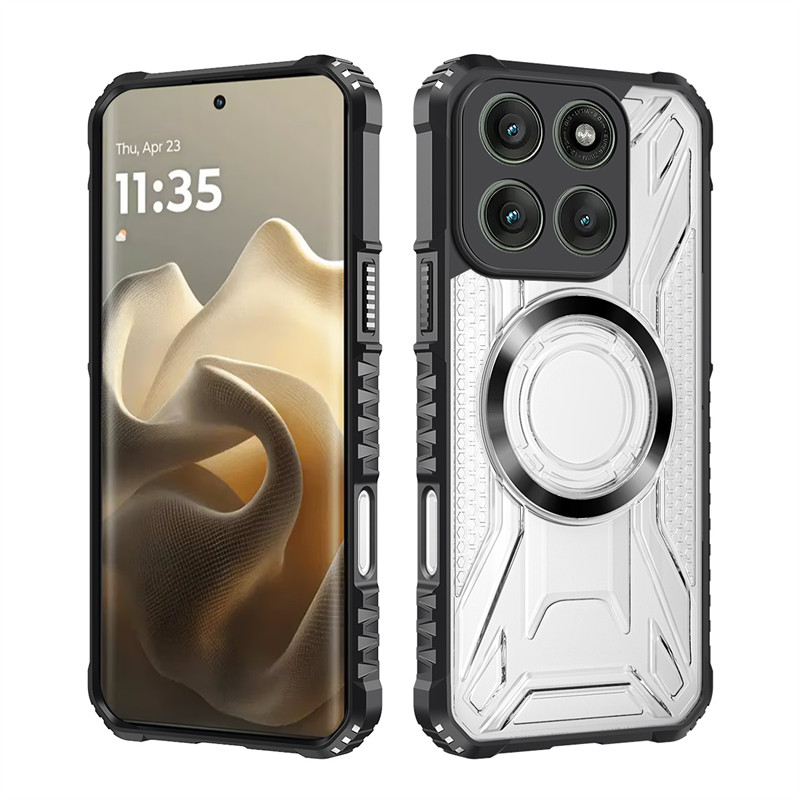 Magnética Capinha Para Motorola Moto Edge 60 Fusion 50 Pro 5G Capa de Celular Transparente Case Magnética Capinha Para Motorola Moto Edge 60 Fusion 50 Pro 5G Capa de Celular Transparente Case