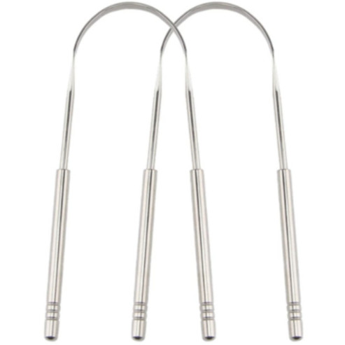 4 Peças Limpador De Língua Raspador De Língua Em Aço Inox Limpador De Lingua 4 Peças Limpador De Língua Raspador De Língua Em Aço Inox Limpador De Lingua