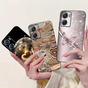 Para Moto G06 Caso De Telefone Macio Fino TPU Escudo No Motorola Power G 06 4G Capa Traseira Luxo Flor Feminino Borbolet - Oferta na Shopee