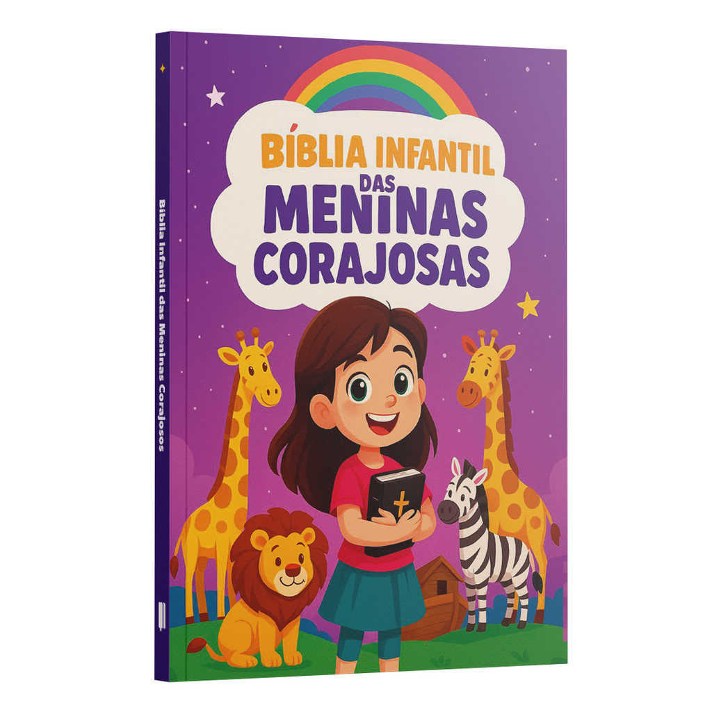 Bíblia Infantil Ilustrada | Jardim das Promessas | Histórias de Meninas Corajosas na Fé em Jesus Cristo Bíblia Infantil Ilustrada | Jardim das Promessas | Histórias de Meninas Corajosas na Fé em Jesus Cristo