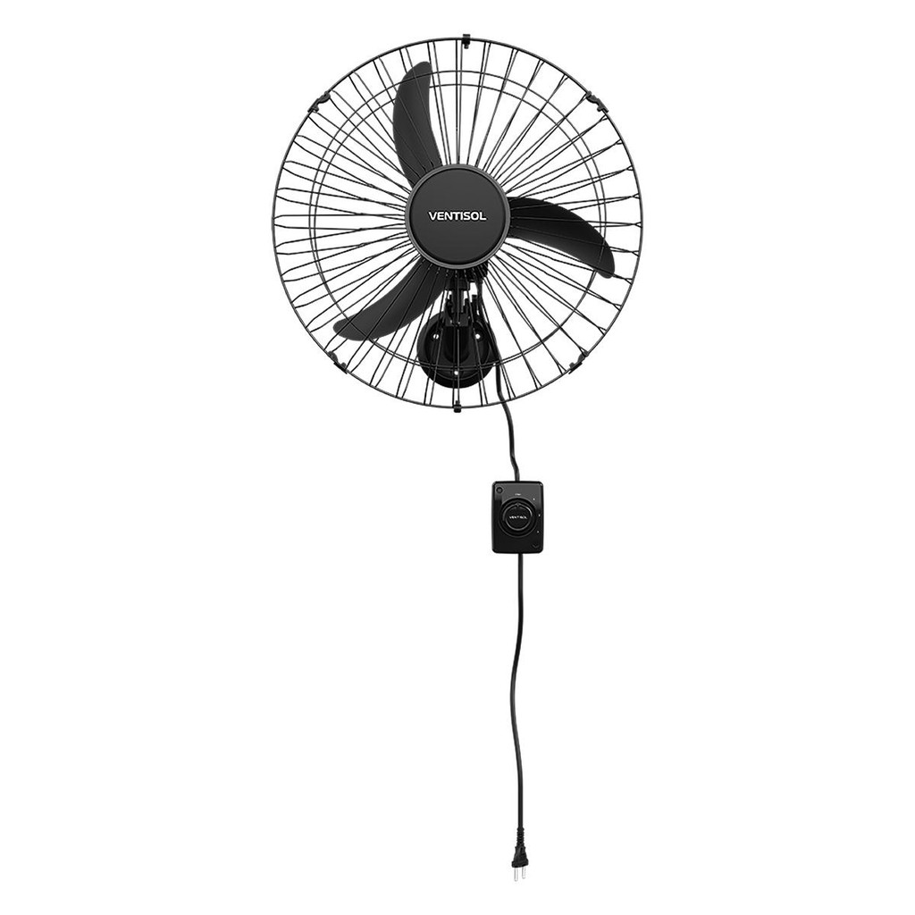 Ventilador de Parede Ventisol Oscilante Turbo Grade De Plást Ventilador de Parede Ventisol Oscilante Turbo Grade De Plást