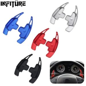 Para W176 W246 W205 W117 X156 W253 Mercedes Benz Abce GLA GLC GLE Volante De Carro Paddle Shifter Extensão Substituição - Oferta na Shopee