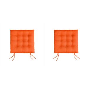 Kit Almofadas Futon Assento Para Cadeira 2 Unidades - Tamanho 40x40 cm - Oferta na Shopee