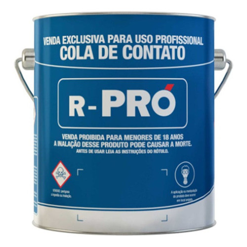Cola de Contato R Pro 2,8kg Extra Forte Multiuso Couro Madeira Laminados Sapateiro Tapeceiro Killing Cola de Contato R Pro 2,8kg Extra Forte Multiuso Couro Madeira Laminados Sapateiro Tapeceiro Killing