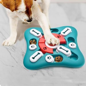 Brinquedo Interativo Alimentação De Cães e Gatos Comedouro Esconde Ração Quebra Cabeça Treinamento - Oferta na Shopee