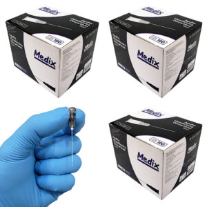Kit 3 Caixa Agulha Preta Cinza 30x0