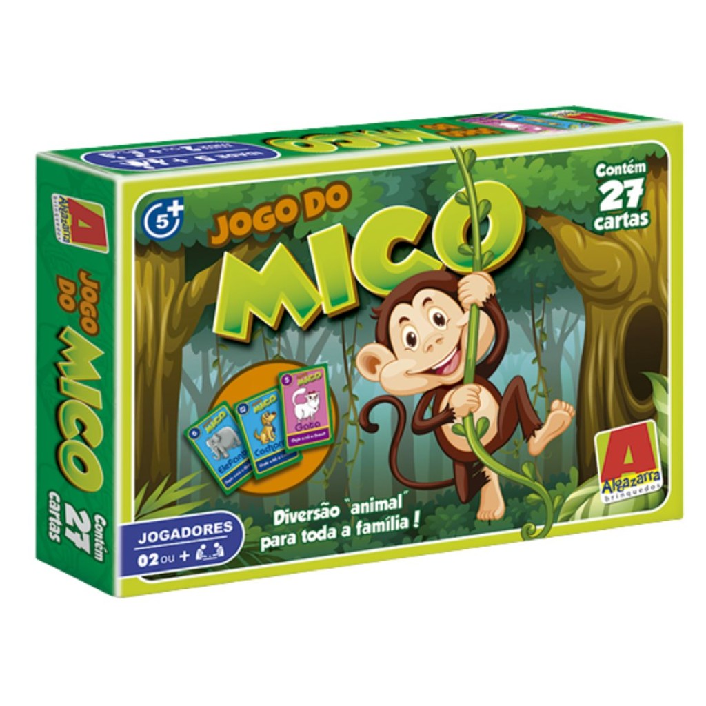 Jogo Original do Mico - Algazarra Jogo Original do Mico - Algazarra - Oferta na Shopee