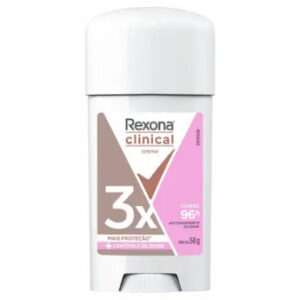 Desodorante Stick Creme Rexona Clinical Classic Feminino 96h - Oferta na Shopee