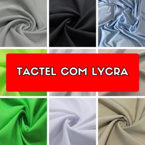 3 Metros Tecido Tactel Com Lycra - Microfibra Com Elastano (3m x 1.50m) - Oferta na Shopee