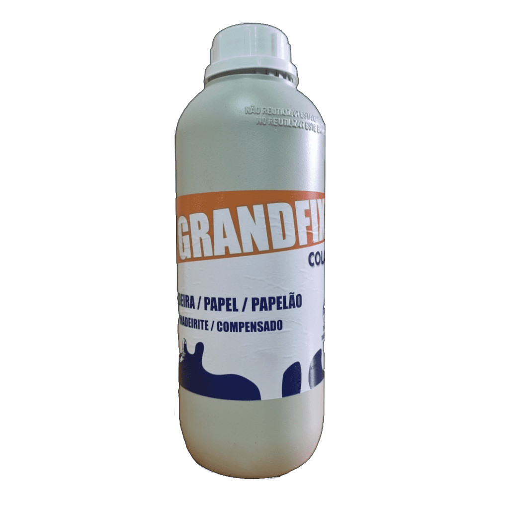 Mega Cola Branca Madeira Pva Artesanato Papelão Escolar 1kg Mega Cola Branca Madeira Pva Artesanato Papelão Escolar 1kg