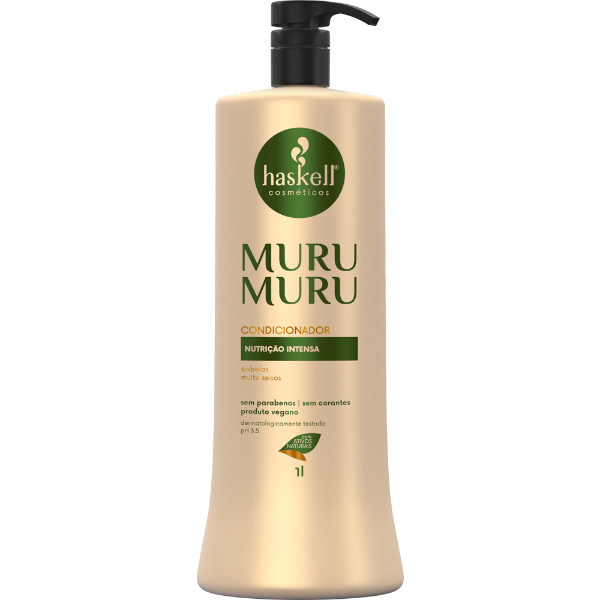 Condicionador Murumuru Litro Haskell | Nutrição Profunda para Cabelos Muito Secos e Sem Vida Condicionador Murumuru Litro Haskell | Nutrição Profunda para Cabelos Muito Secos e Sem Vida
