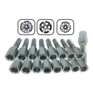 16 Parafuso Allen Mult P/ Roda Esportiva Corsa Gm 12 X 1
