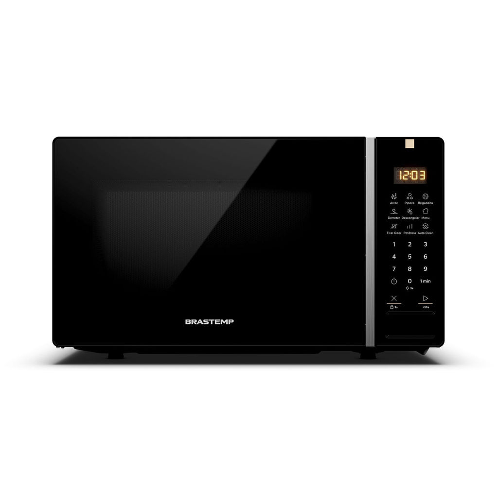 Micro-ondas 23 Litros com Multi Preparos Preto Brastemp – BMS23AE Micro-ondas 23 Litros com Multi Preparos Preto Brastemp – BMS23AE