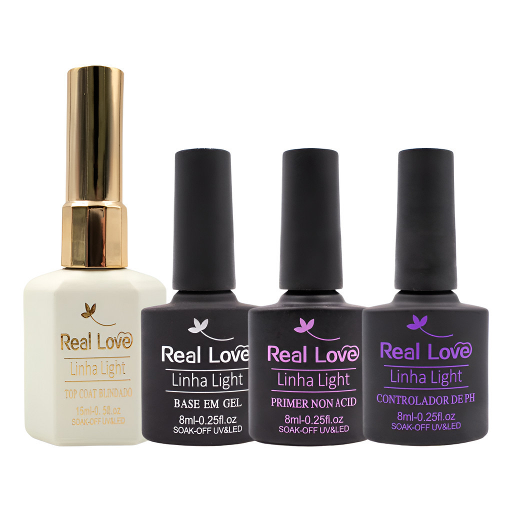 Kit Blindagem E Alongamento De Unha – Real Love Kit Blindagem E Alongamento De Unha – Real Love